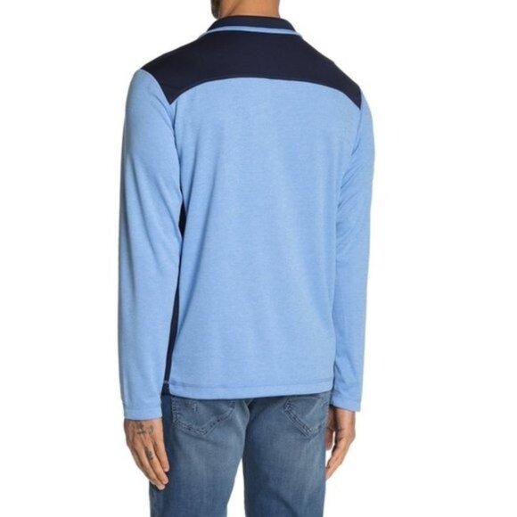 Brooks Brothers Colorblock Half Zip Pullover - Picture 2 of 8